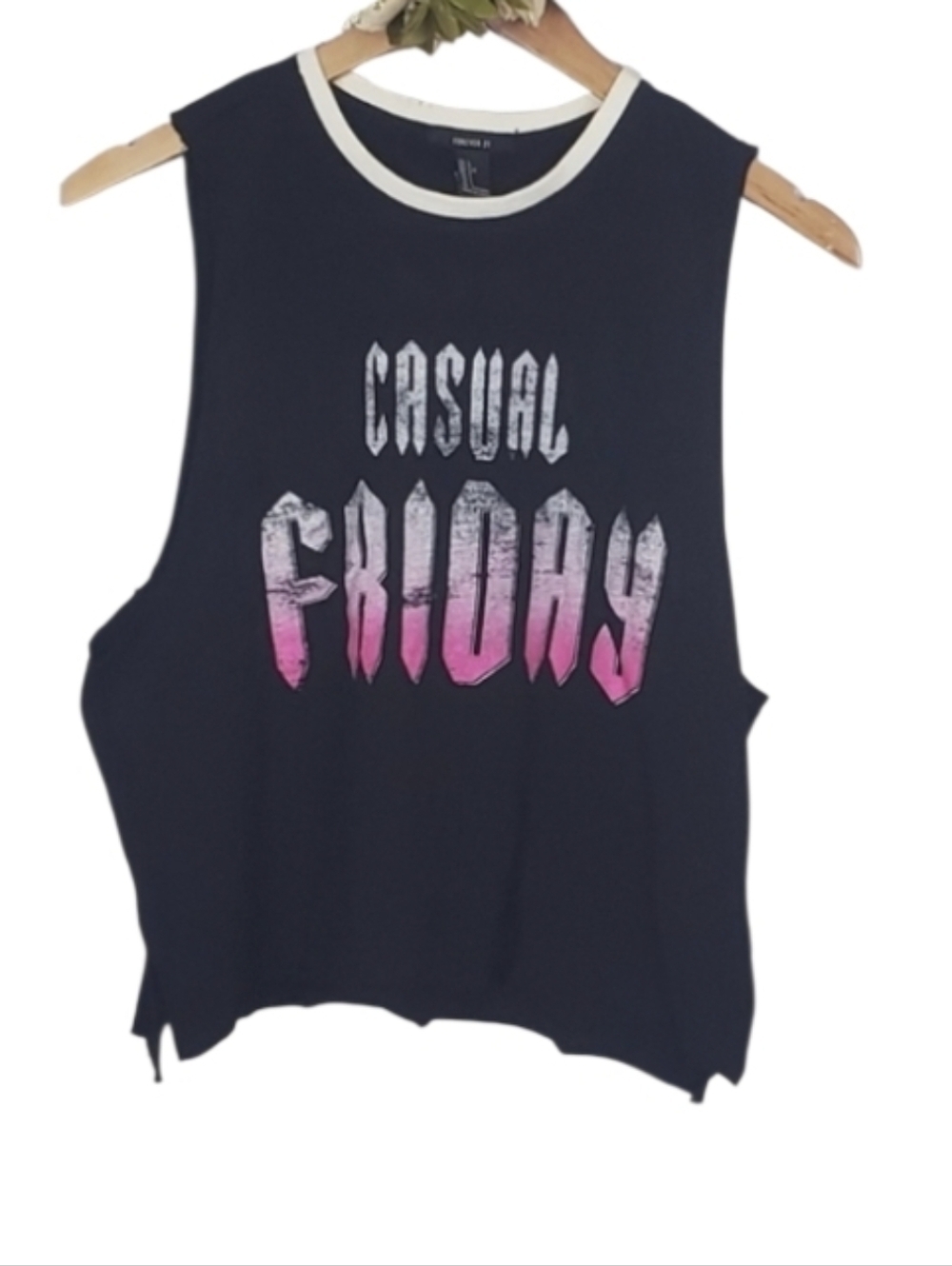 Forever 21 Casual Friday Muscle Tee